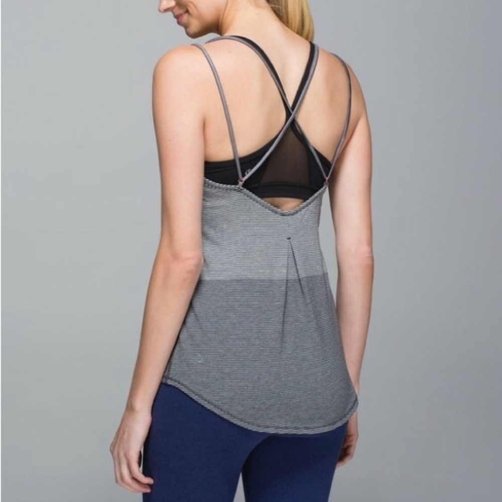 Lululemon Breezy Strappy Women's striped Tank Top